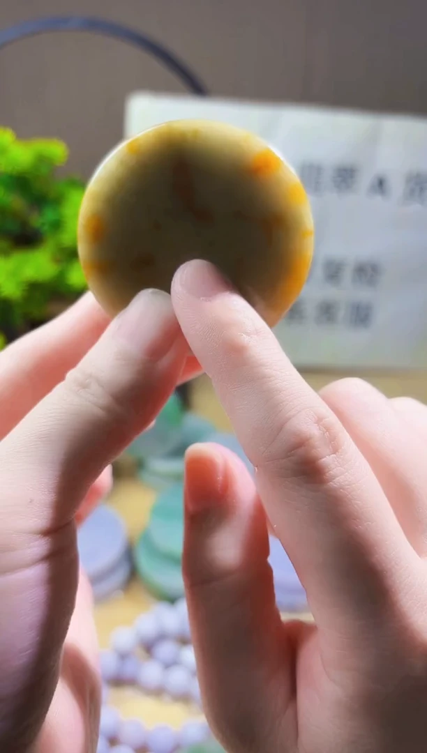 颈饰未镶嵌翡翠翡翠A货 丹696