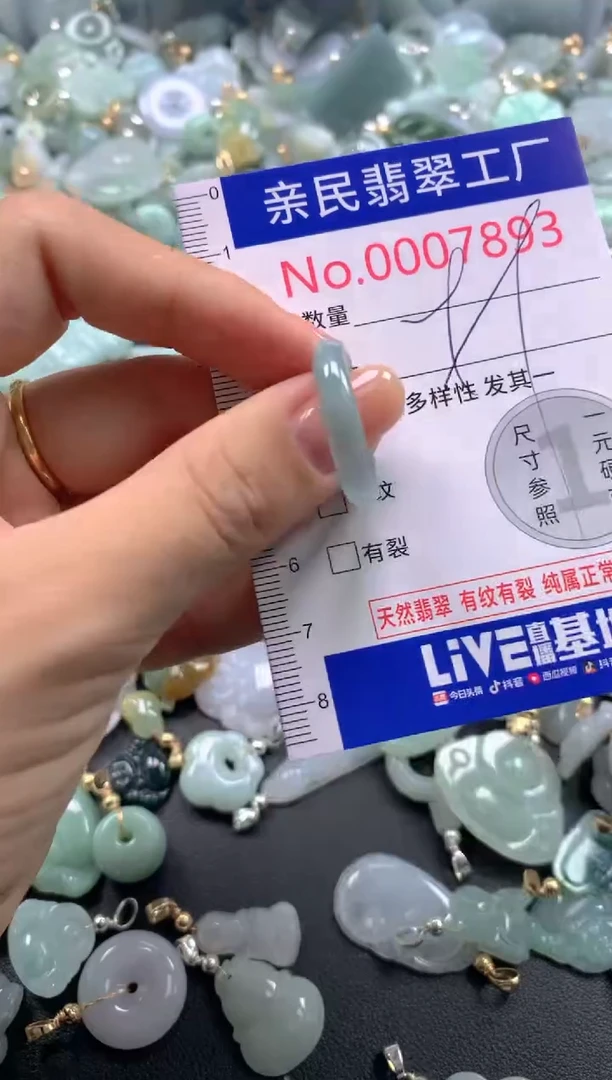 颈饰未镶嵌翡翠7893