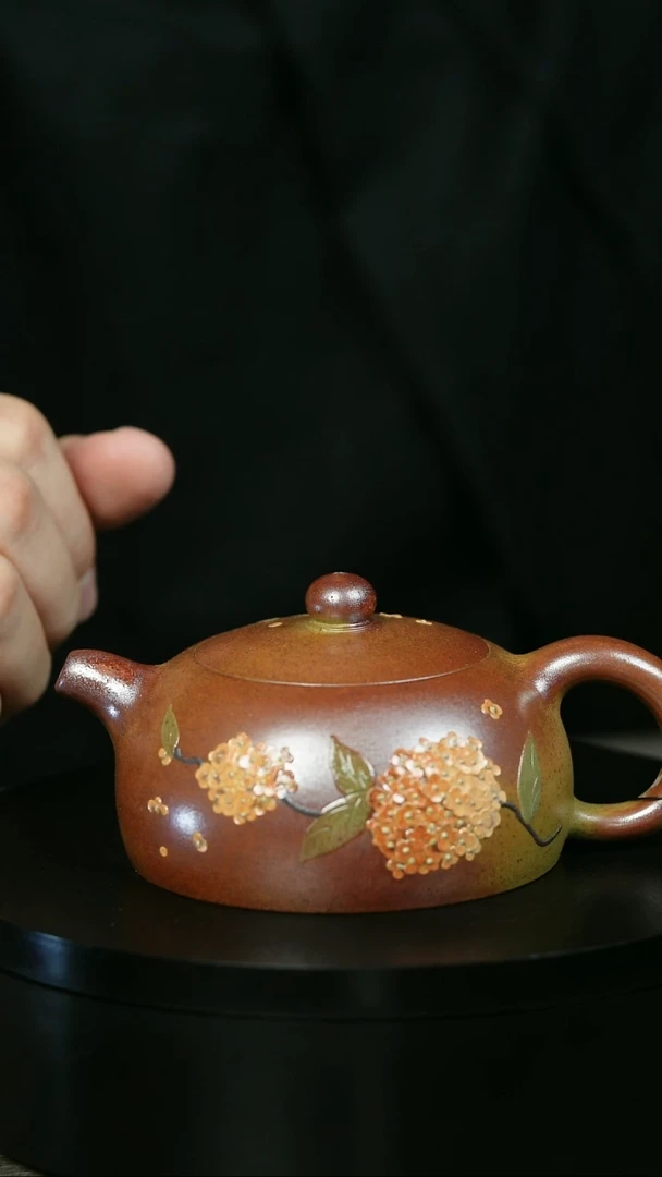 茶壶紫砂广**宿H2126蒋静明段泥半月