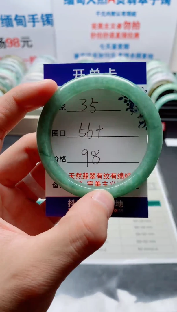 未镶嵌手镯翡翠翡镯翠手