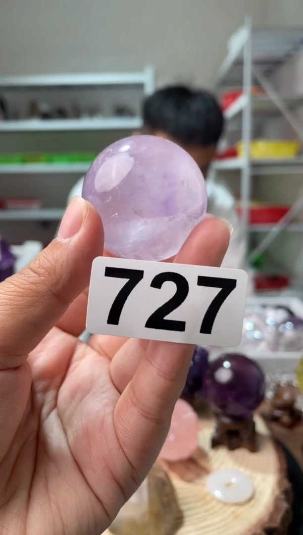 未镶嵌水晶大型摆件（非配饰）紫水晶球727
