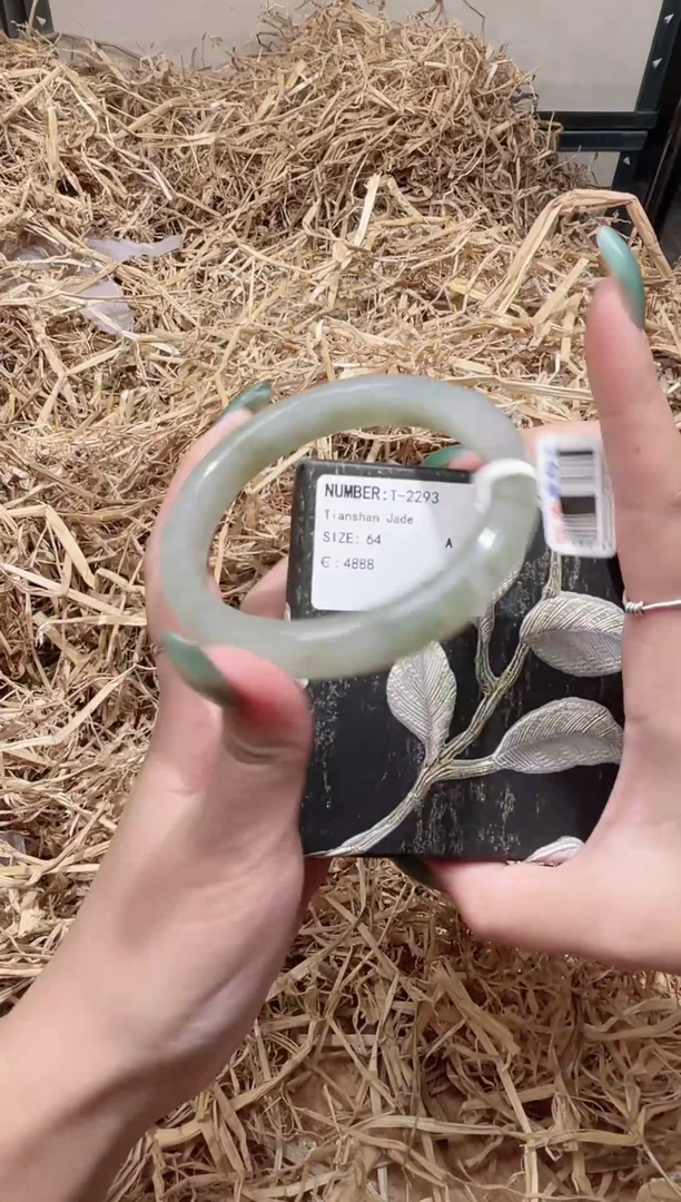 未镶嵌手镯石英质玉T2293HE