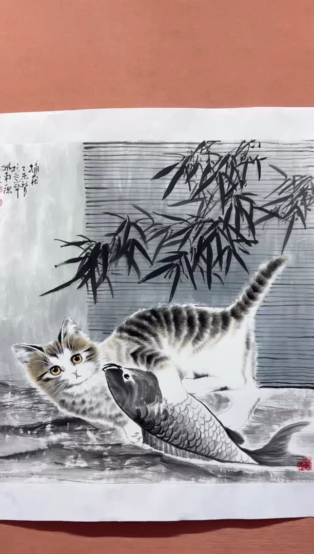 国画师立照老师国画作品