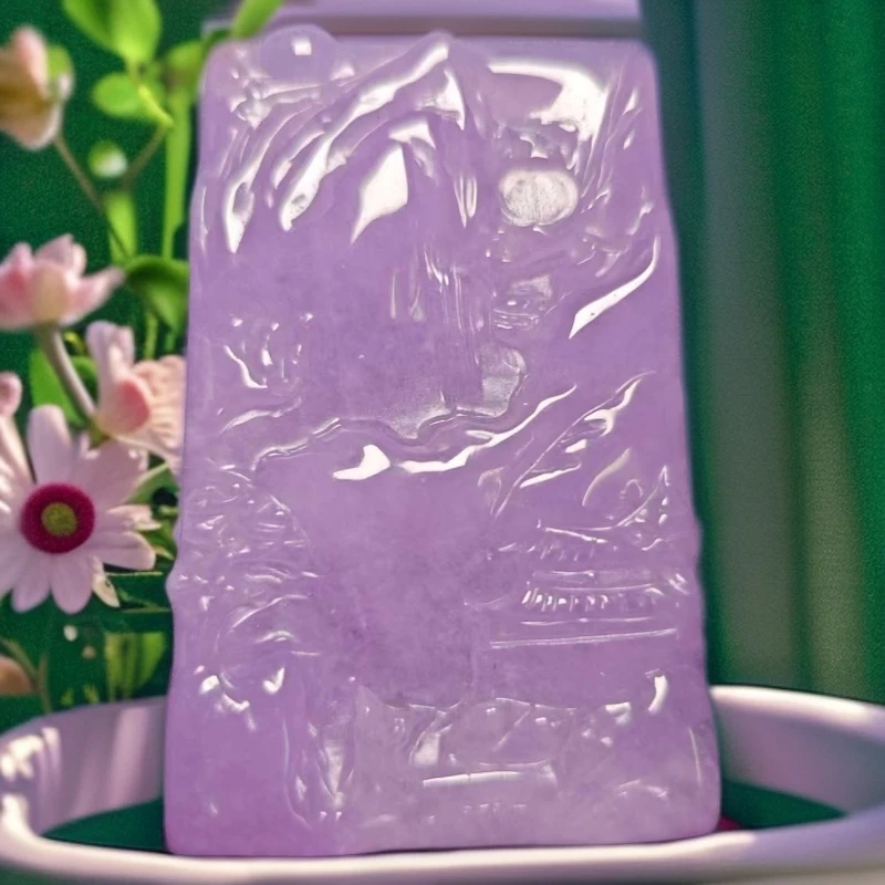 人气爆款-热卖畅销时尚百搭大件厚装满紫色山水多样性发货-SS005