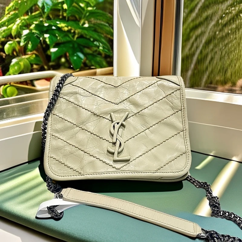 95新 YSL/圣罗兰 NIKI系列手袋1214 7541