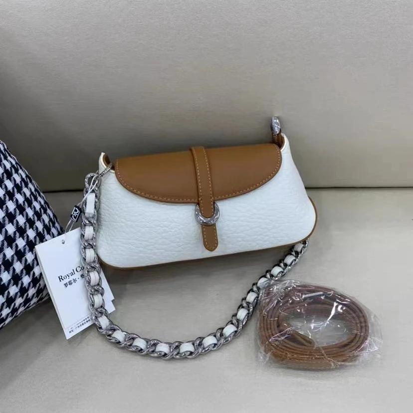 7635 小方包 时尚潮流 单肩  斜挎 腋下 手拎 百搭气质复古女包