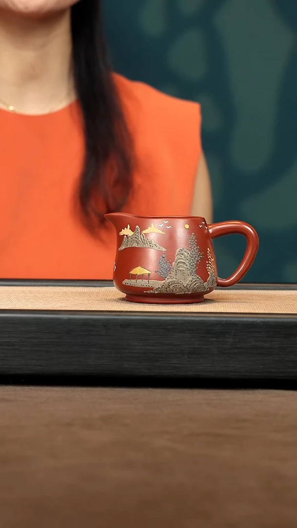 茶壶紫砂【山水公道】