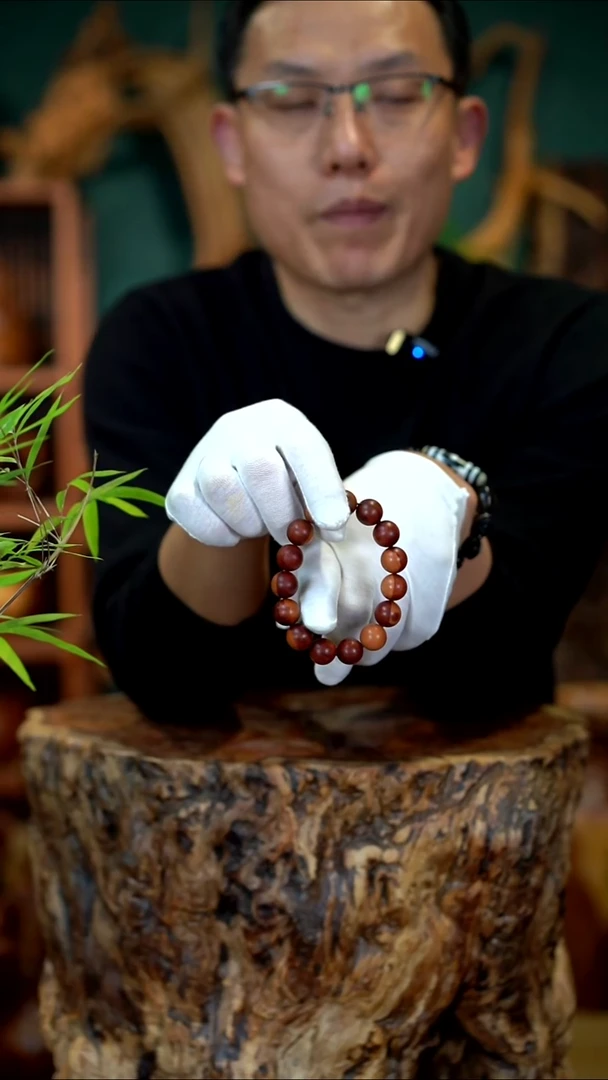 枣木雷击枣木1.5血料手串