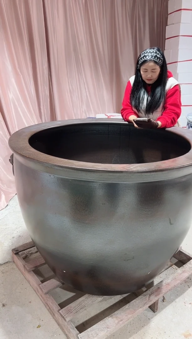 缸上****31.2高度88古铜带耳...........