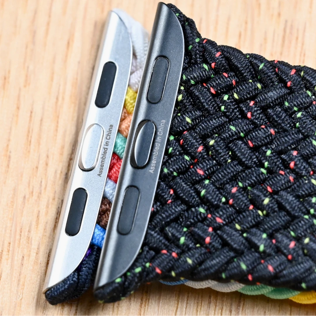 95新 Apple/苹果 手表watch9代单圈编织Applewatch9/8/7/6表带