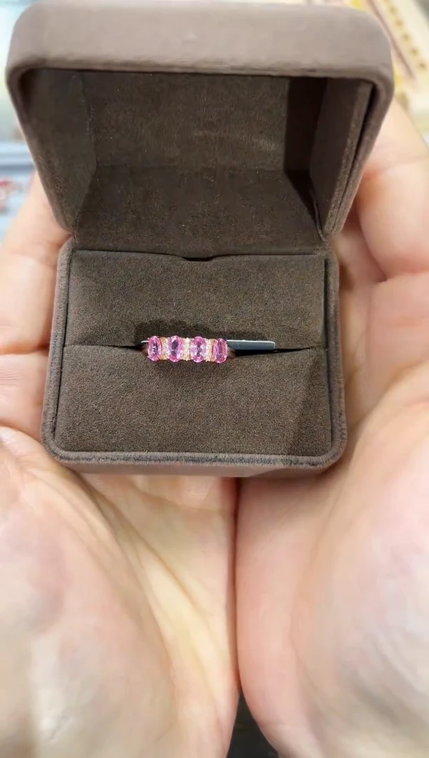 【闪购商品】蓝宝石戒指银S925镶嵌01