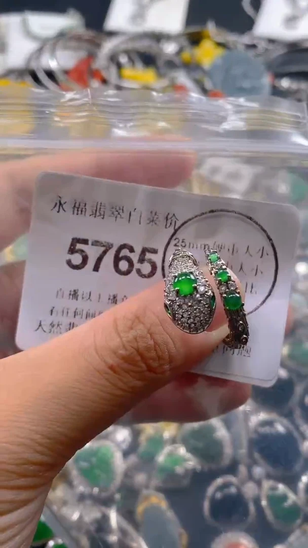 翡翠未镶嵌吊坠(不含链)5765