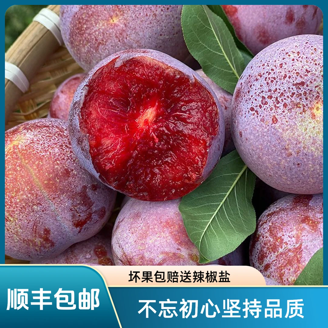 【顺丰包邮】正宗福建芙蓉李红心三华李新鲜采摘当季酸脆孕妇水果