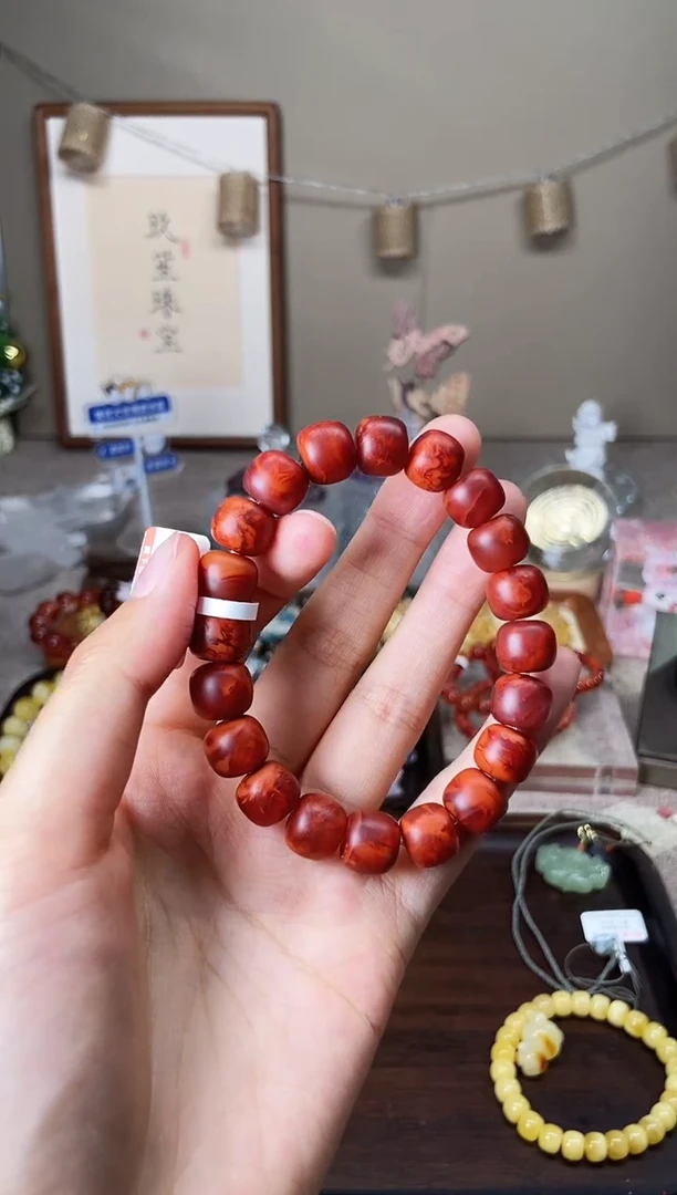 手链未镶嵌南红玛瑙11mm南红老型
