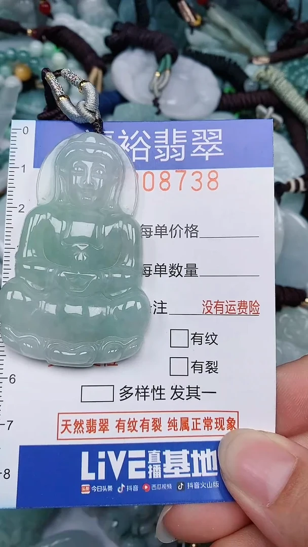 翡翠未镶嵌颈饰...0008738