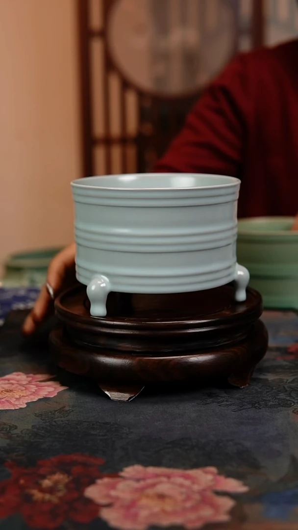 瓷片原产地原矿釉汝瓷