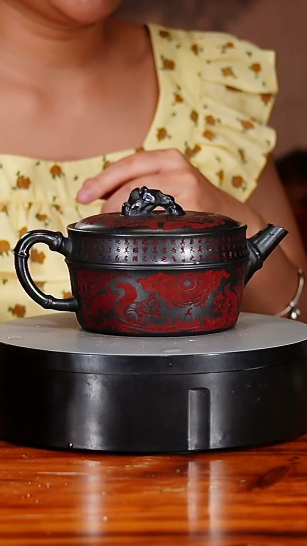 宜兴原矿紫砂壶茶壶450C