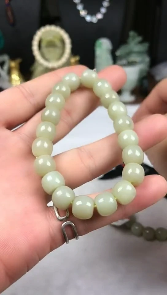 未镶嵌和田玉挂件手串10