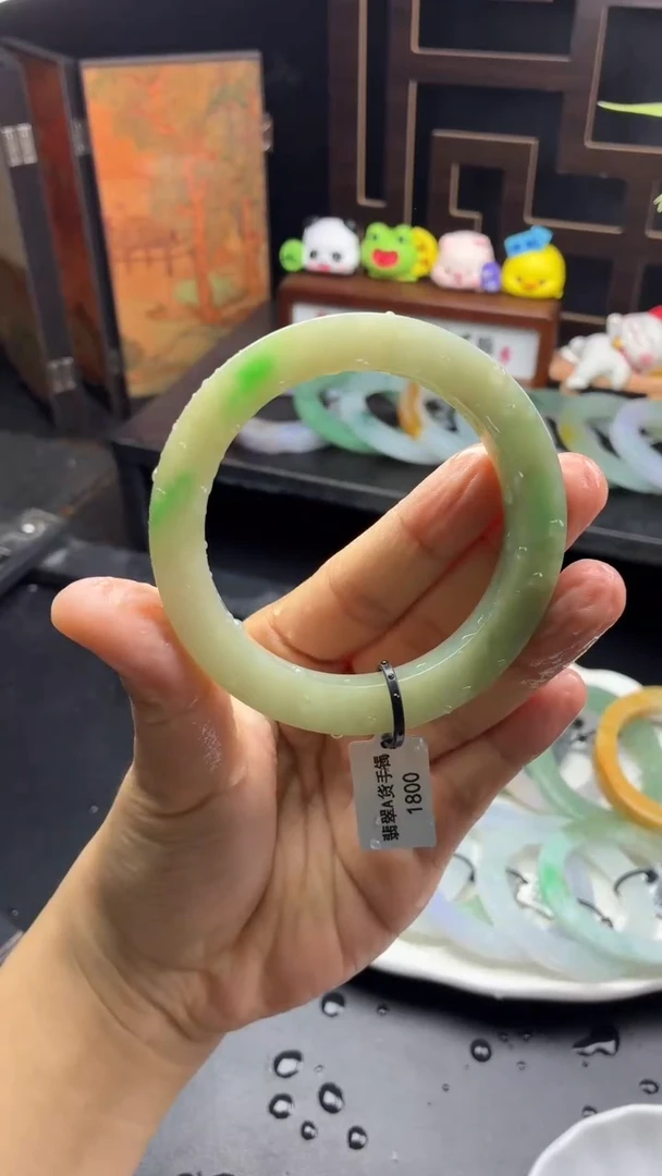 未镶嵌手镯定制翡翠54-60