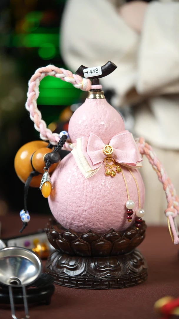 【闪购商品】448号500ml左右的非遗漆器酒葫芦