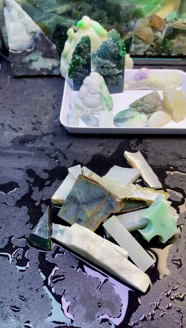 翡翠挂件未镶嵌006