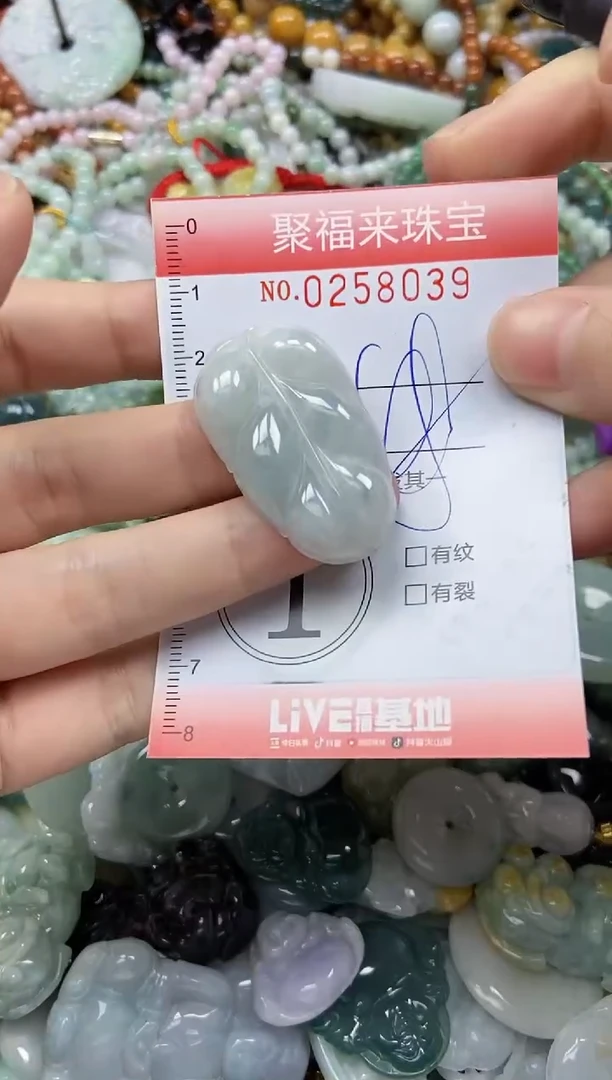 未镶嵌挂件翡翠闪购0258039