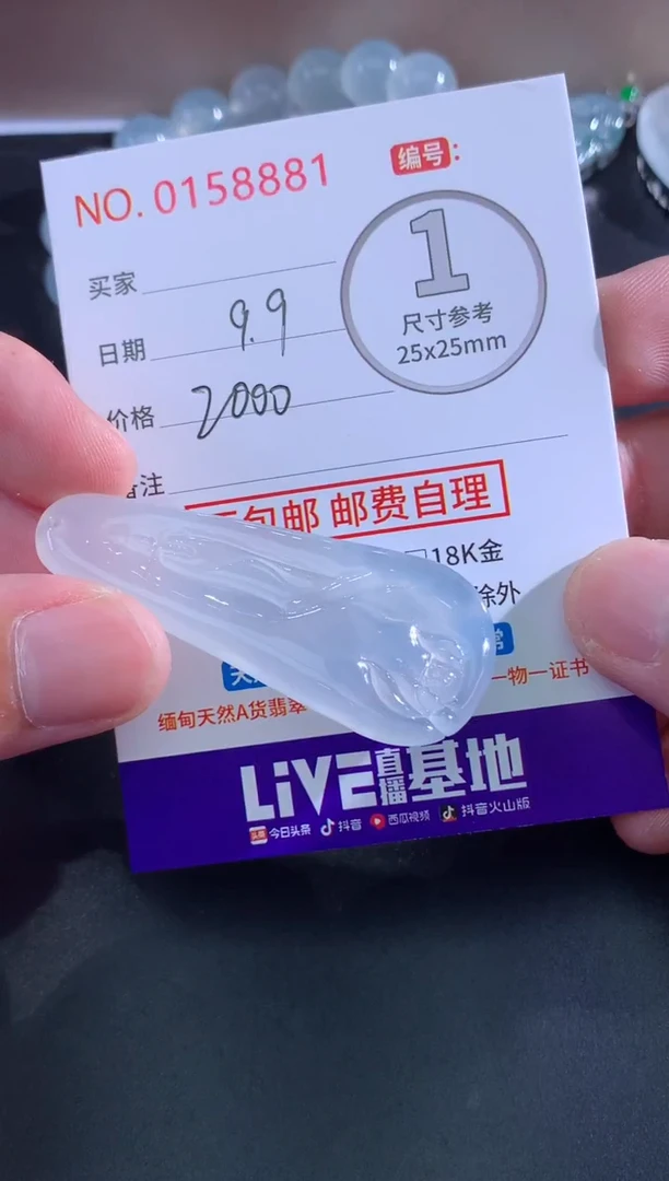 颈饰未镶嵌翡翠自**然！
