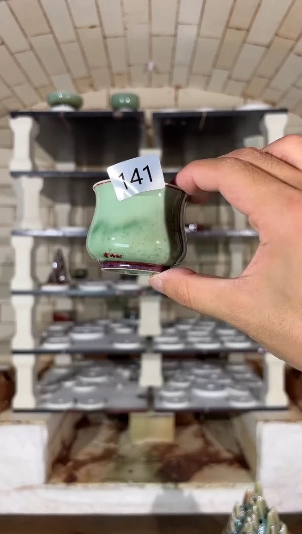 摆件精品窑变钧瓷茶器