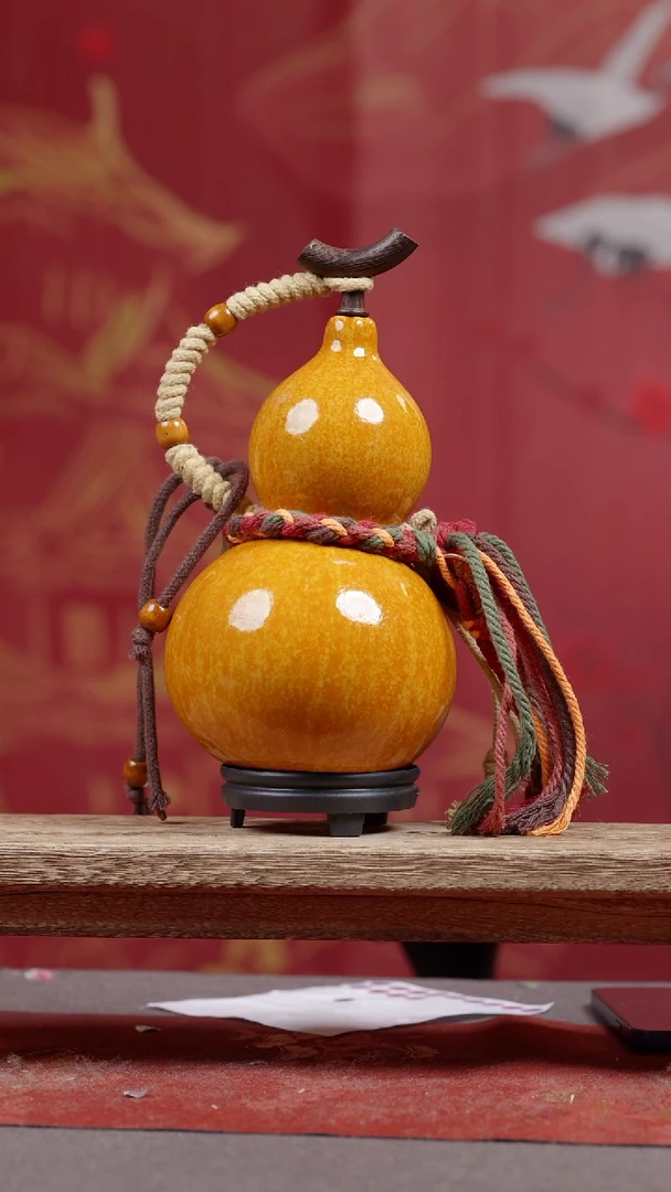 485号大漆精品葫芦一物一拍600ml