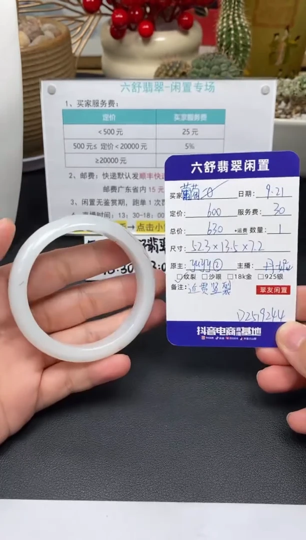未镶嵌手镯翡翠葡**跳D2519244