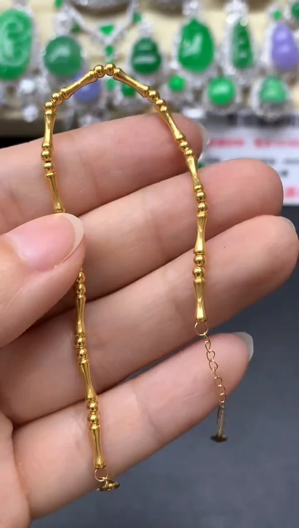 未镶嵌手链翡翠66-中国好珍宝