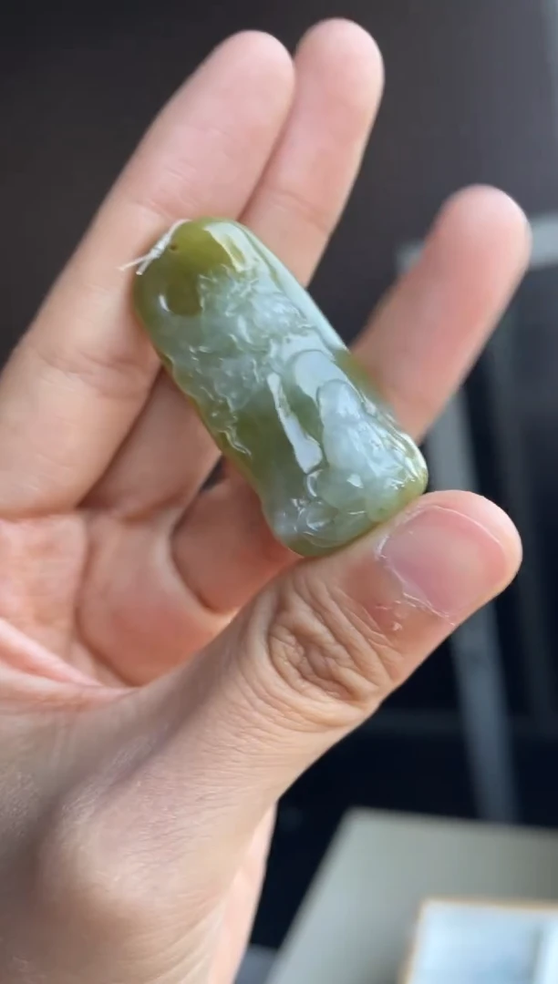 吊坠(不含链)未镶嵌翡翠天然缅甸A货翡翠