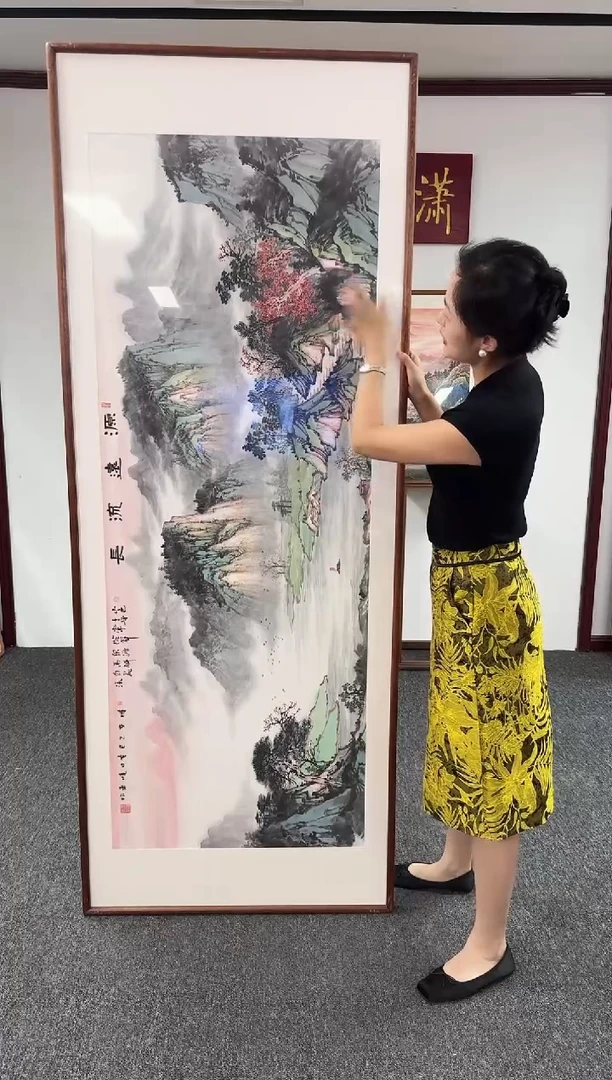 国画源远流长 210*80 张晓东