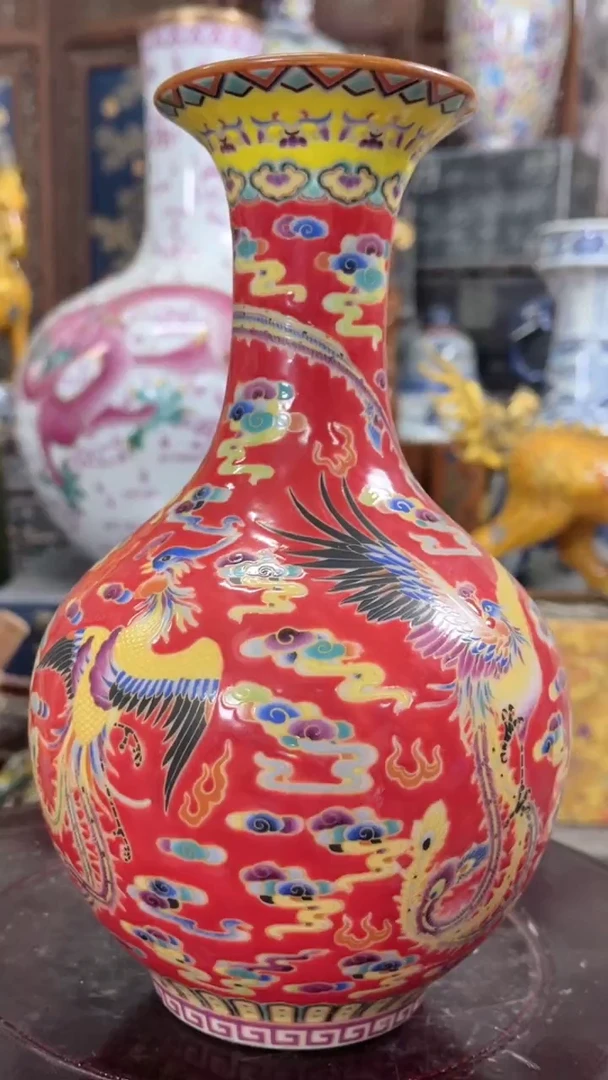 摆件现代陶瓷摆O