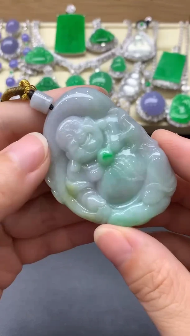 颈饰未镶嵌翡翠248中国好珍宝