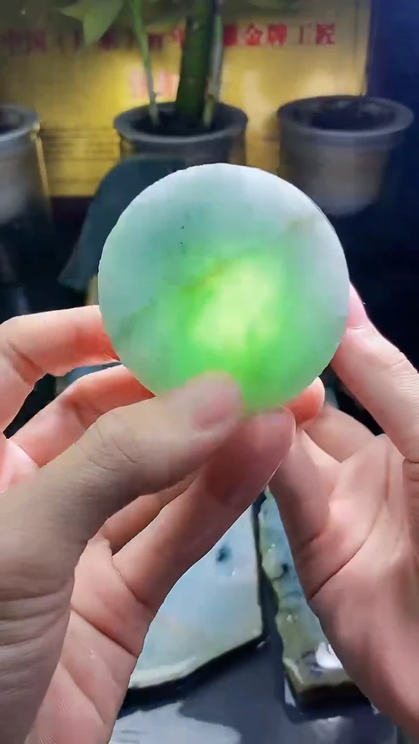 未镶嵌挂件翡翠小雨33