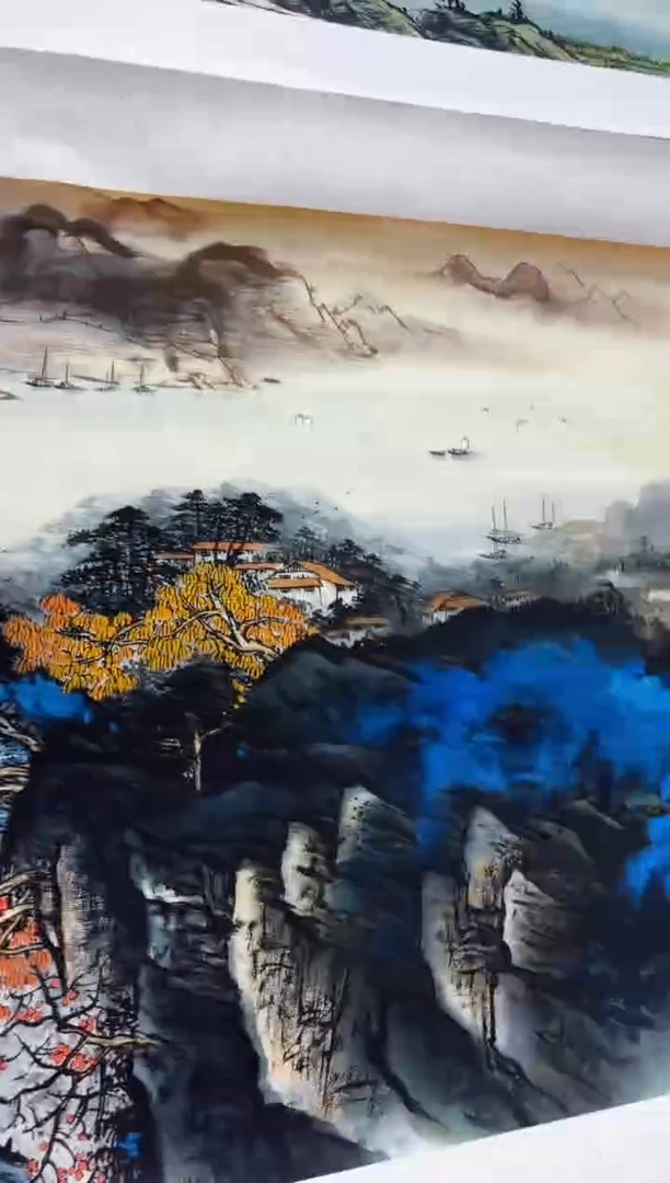 悦白书画年画年画A2