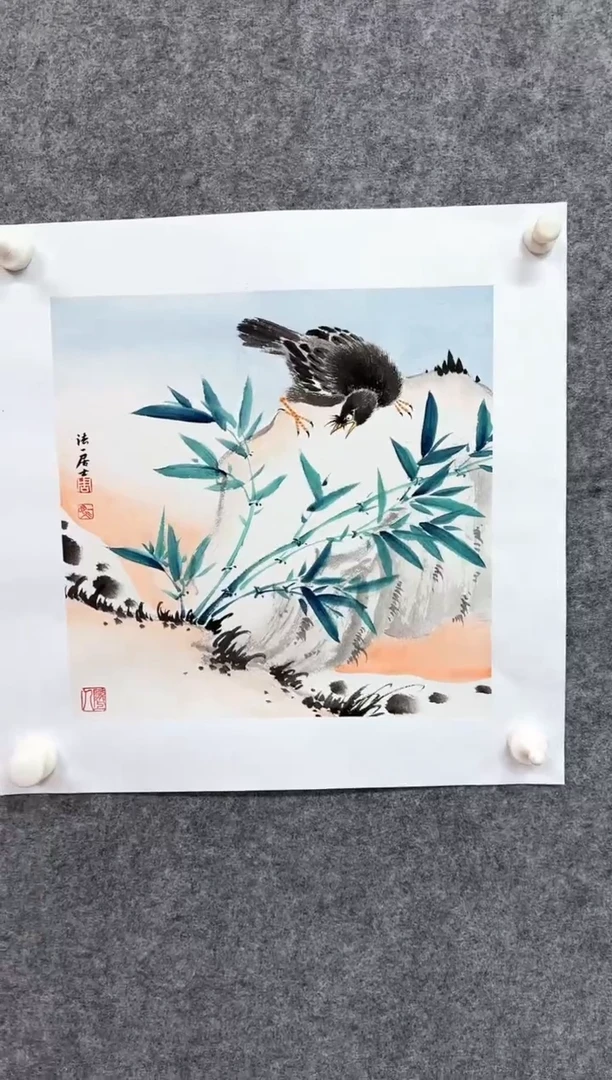 国画ST-ZYM老师绘画作品