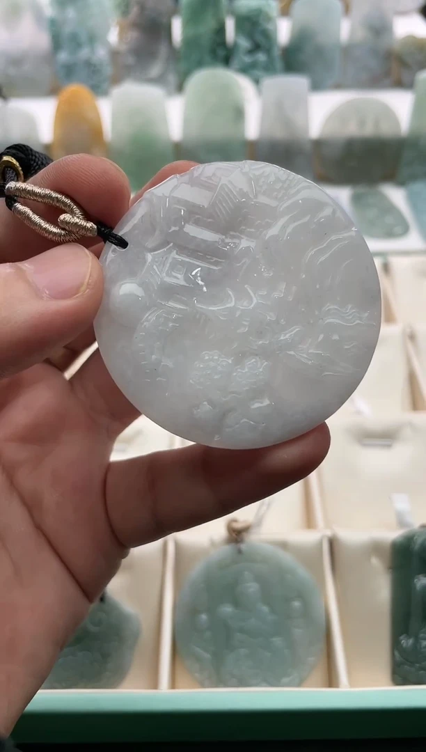 【闪购商品】翡翠颈饰未镶嵌..../2/12/ 60