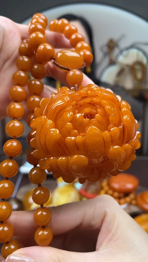 【闪购商品】琥珀裸石未镶嵌首饰 假1赔4 （多样性发货1件