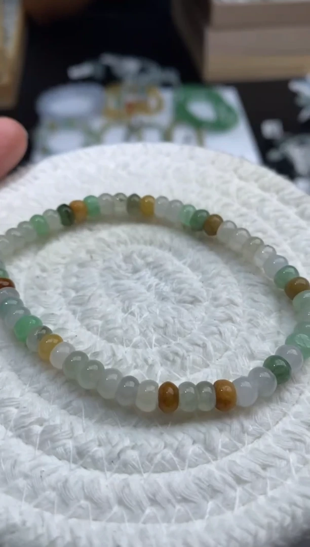 定制翡翠未镶嵌翡翠毛货~