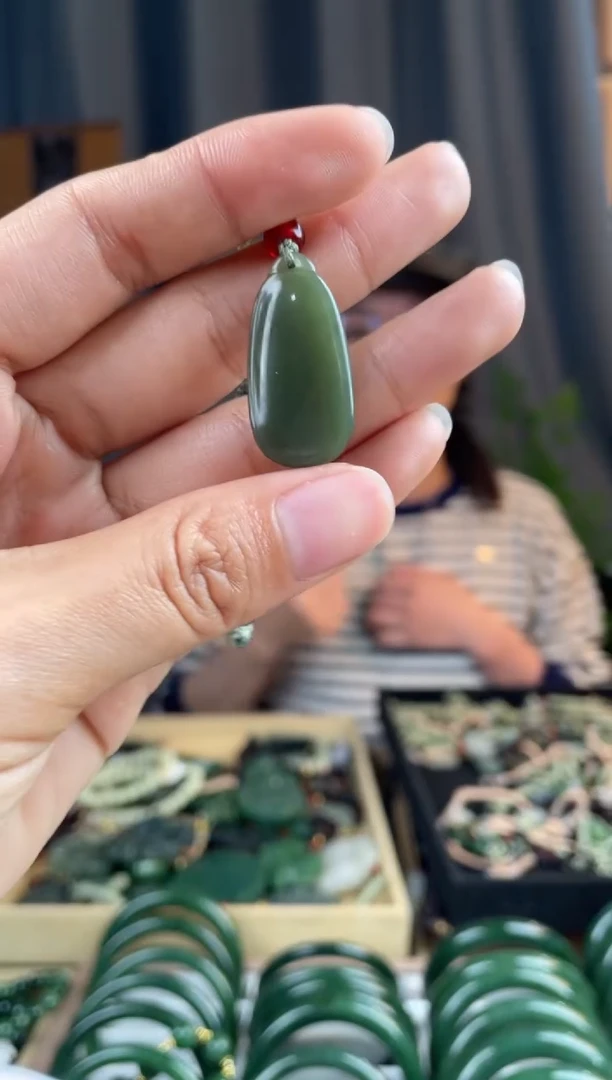 颈饰未镶嵌和田玉拍一发一 多样性发货