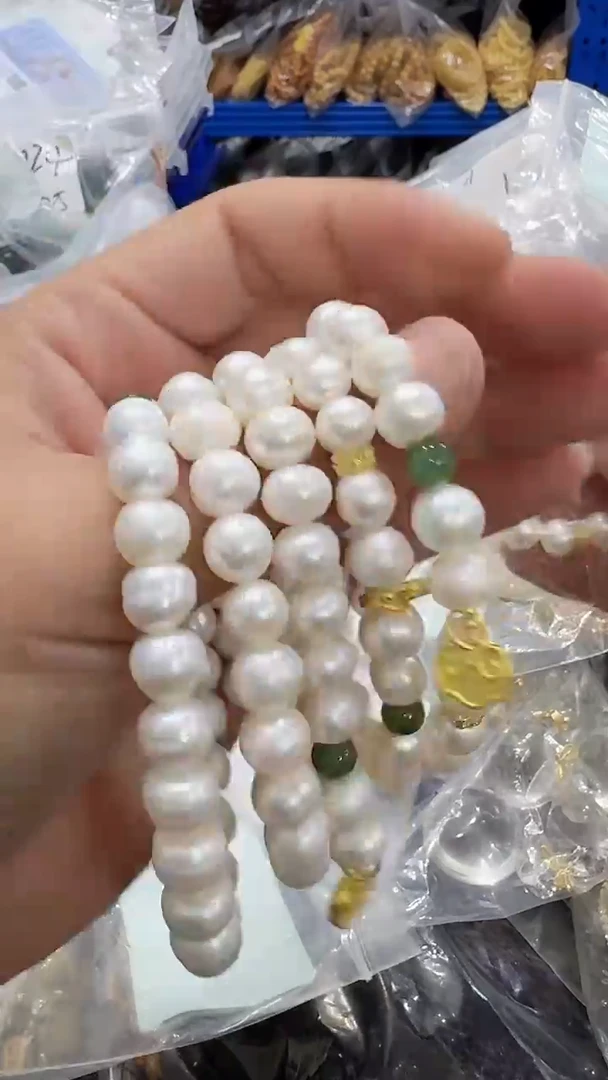 淡水珍珠手绳未镶嵌k821卡10mm