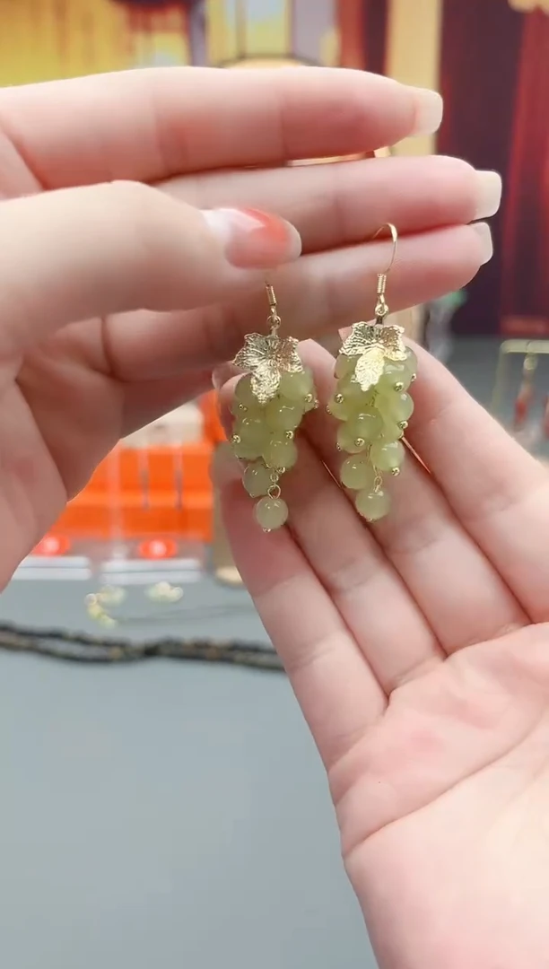 未镶嵌东陵石耳饰229