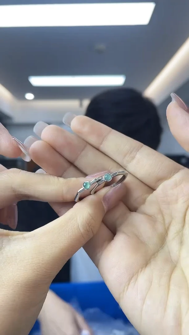 翡翠戒指未镶嵌多样性一件发货