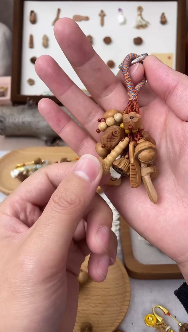 桃木挂件20款一物一拍短款