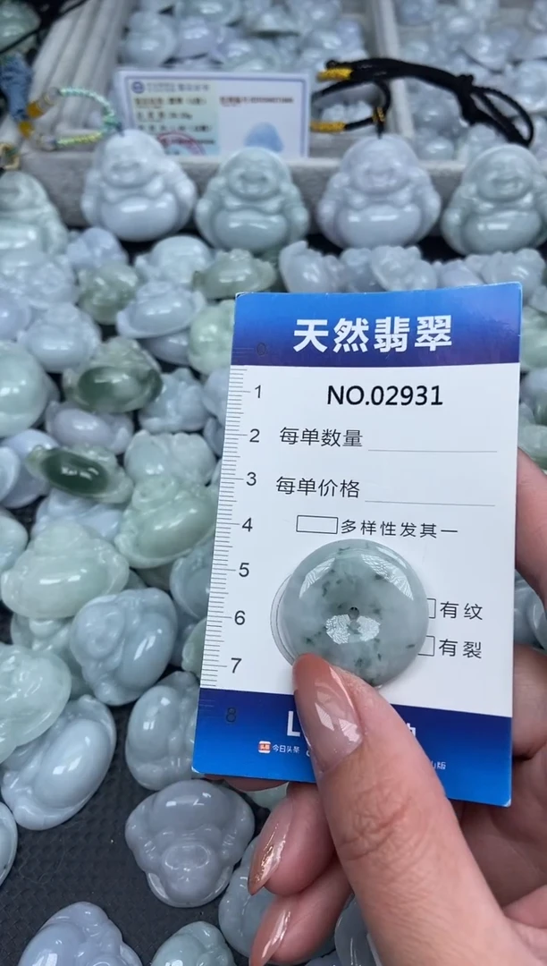 颈饰未镶嵌翡翠纯天然A货翡翠2931