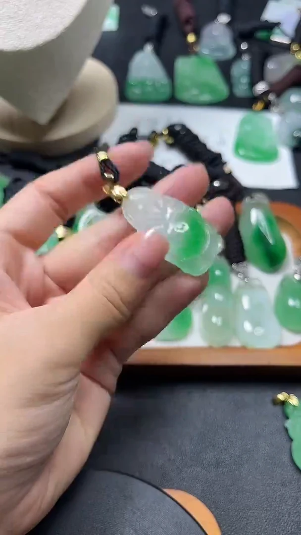 颈饰未镶嵌翡翠所见即所得 一图一物