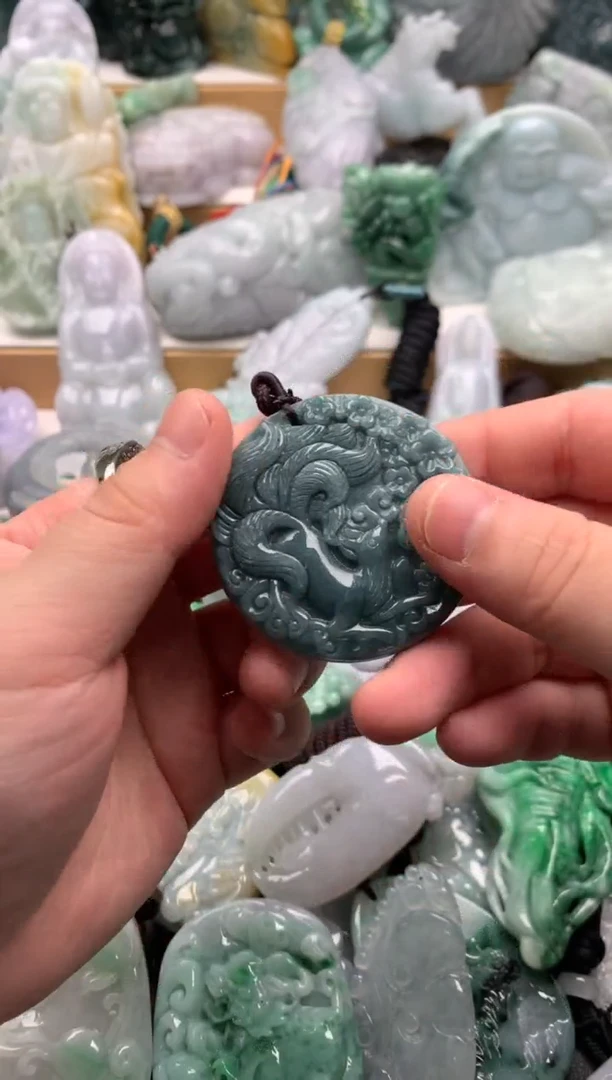 吊坠(不含链)未镶嵌翡翠1