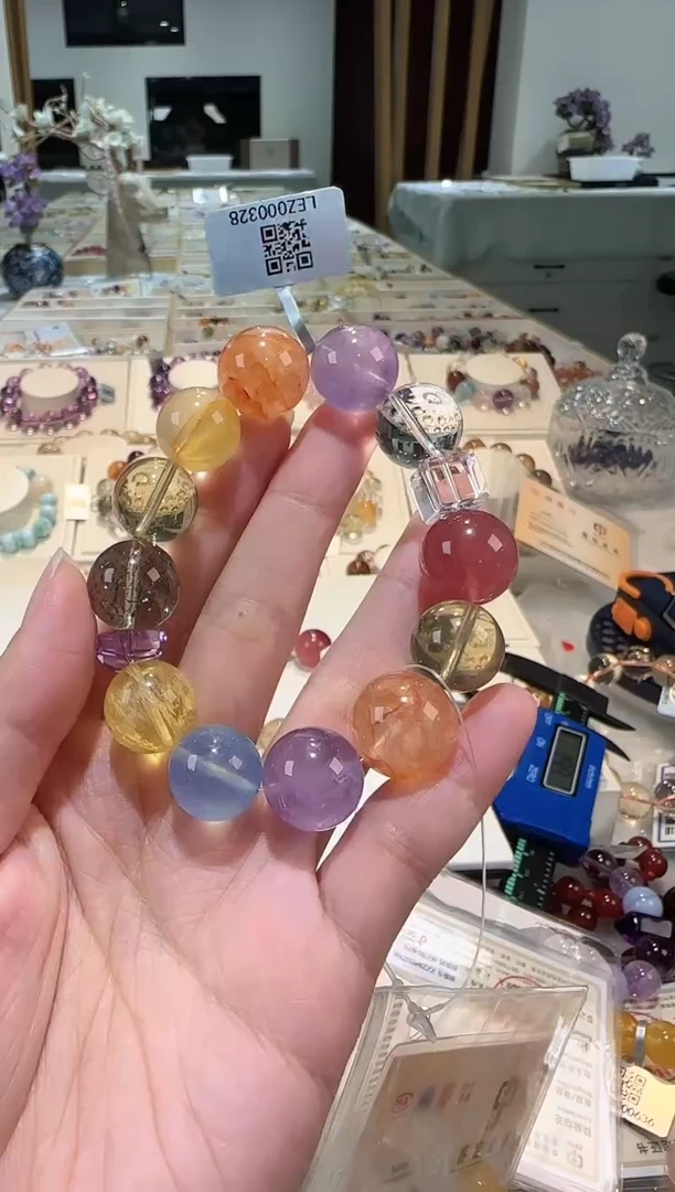 未镶嵌手链水晶手串